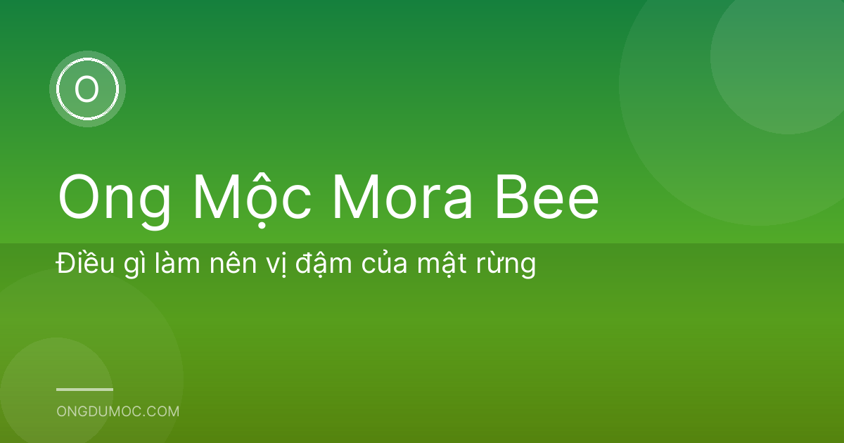 Điều gì làm nên vị đậm của mật rừng